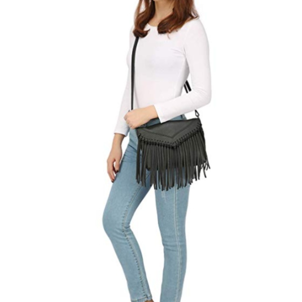Fringe Crossbody Bag